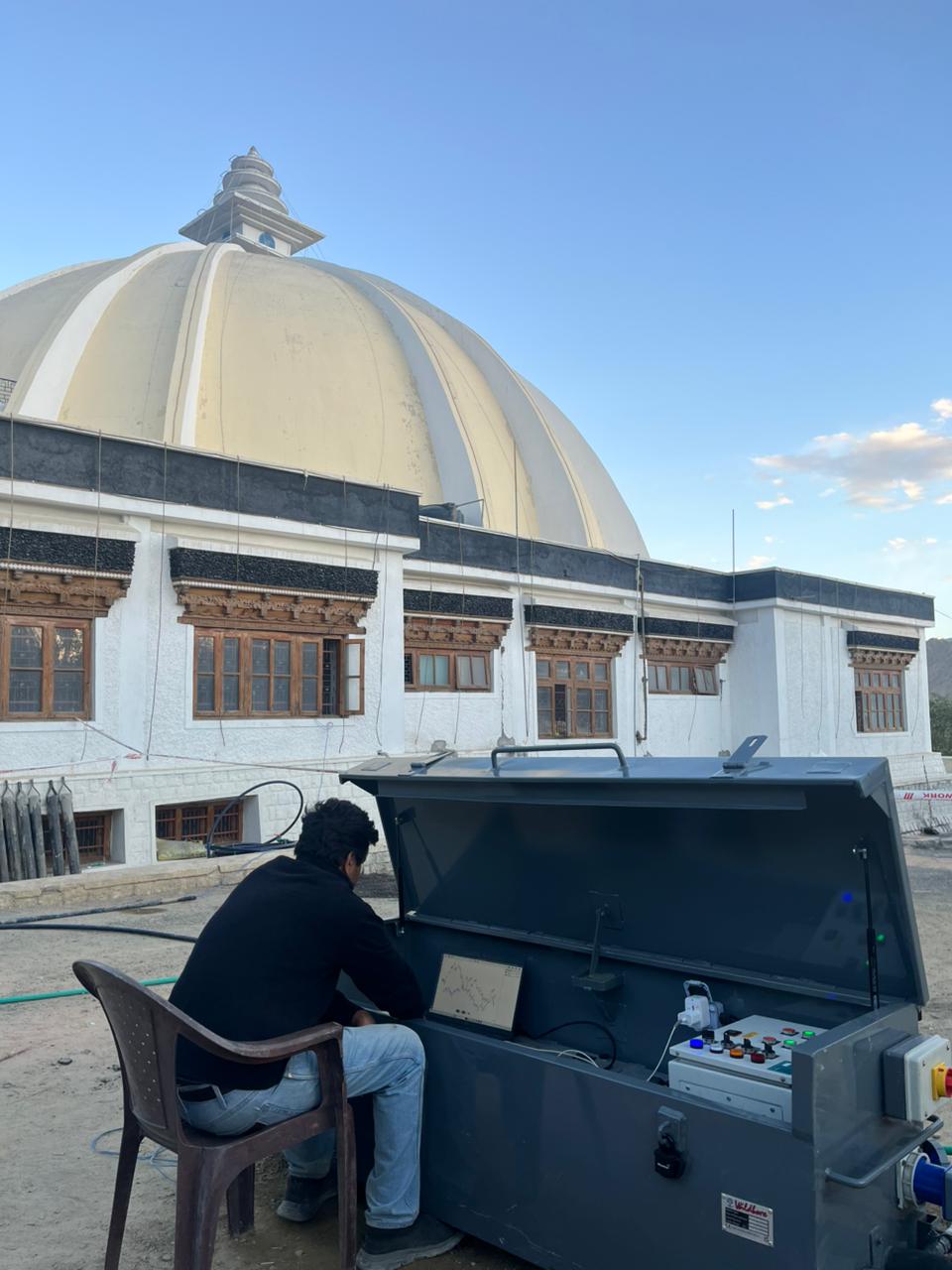 Leh Assembly installation works